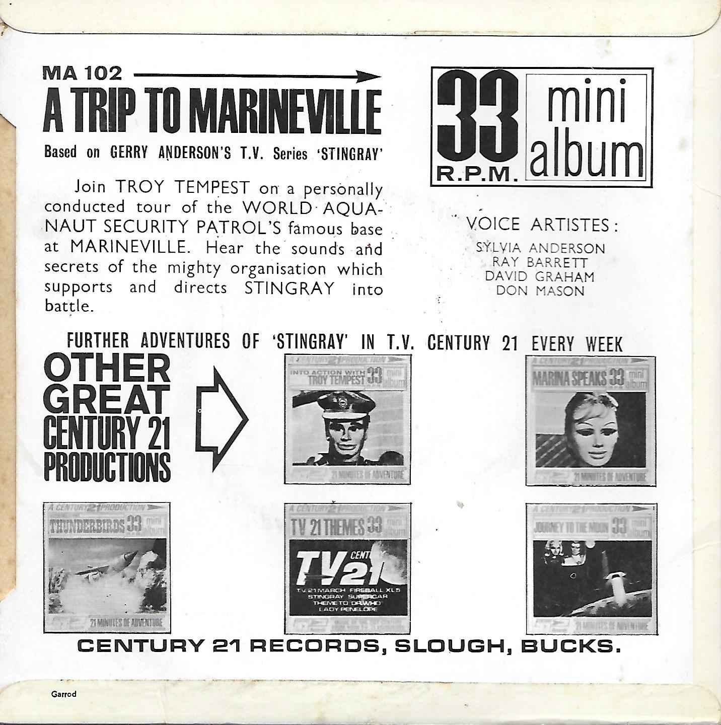 Back cover of MA 102